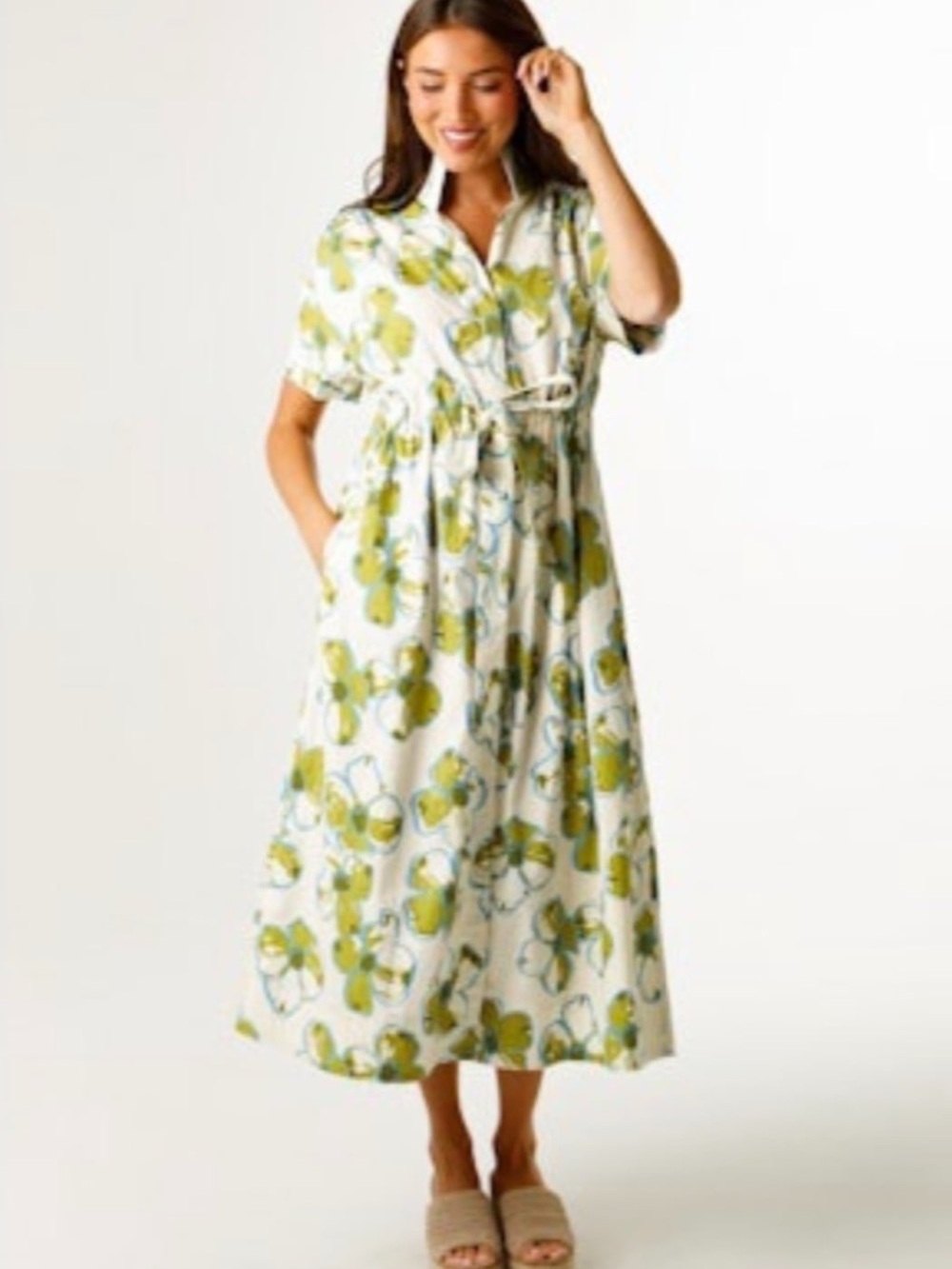 Holly Shae Bria Dress Dainty Dogwood S/M